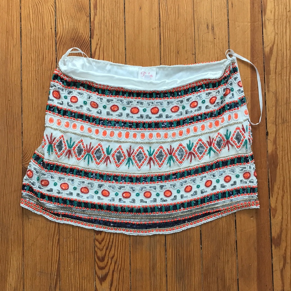 Beaded skirt